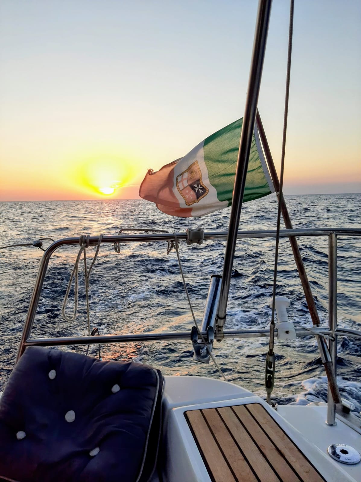 Poppa al tramonto
